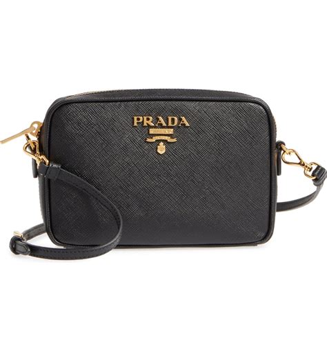 Prada Saffiano Leather Camera Bag 